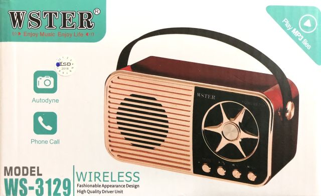 Loa bluetooth Ws 3129 có hàng.
