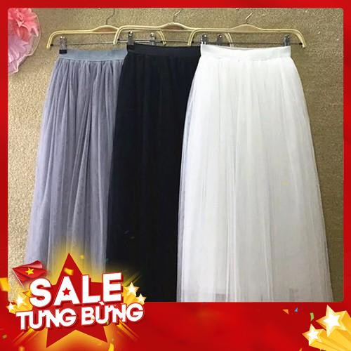 Chân Váy Lưới LUCY Dáng Xòe Công Chúa Bánh Bèo Tiểu Thư Teen Dài Đẹp Giá Rẻ Phong Cách Hàn -Hàng nhập khẩu
