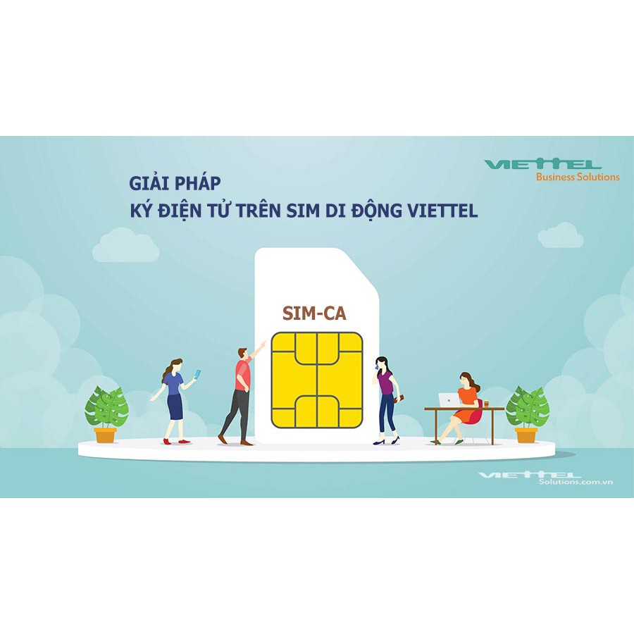 Sim ký số Viettel - Mobile CA