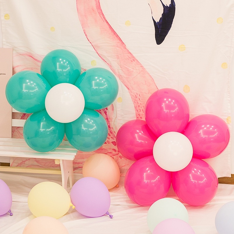 Dụng Cụ Kết Bóng Hình Hoa Cúc Trang Trí Sinh Nhật - Yori Party