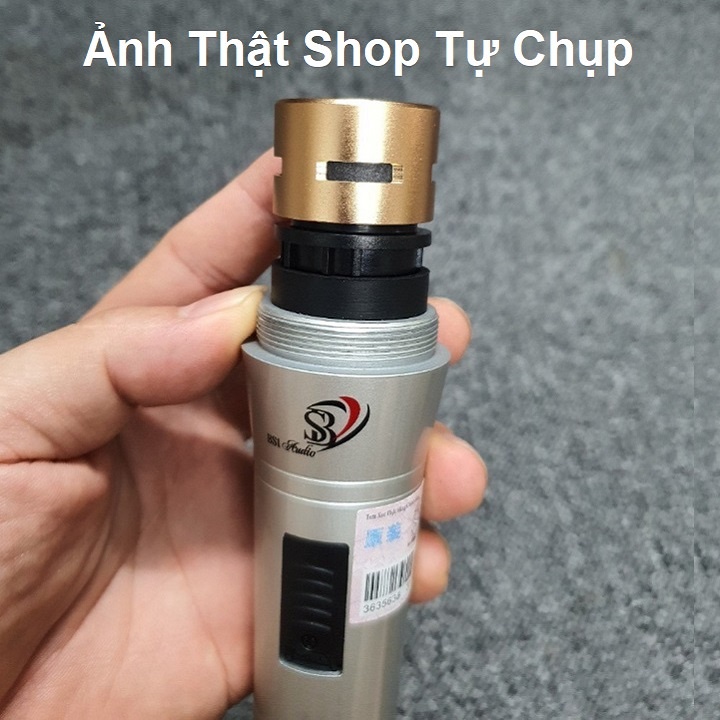 Micro Có Dây Chuyên Hát Karaoke, Tặng Dây Dài 6m - Mic Model BS1 Hát Quá Hay - Hàng Chính Hãng PS Audio - Bảo Hành 12Th