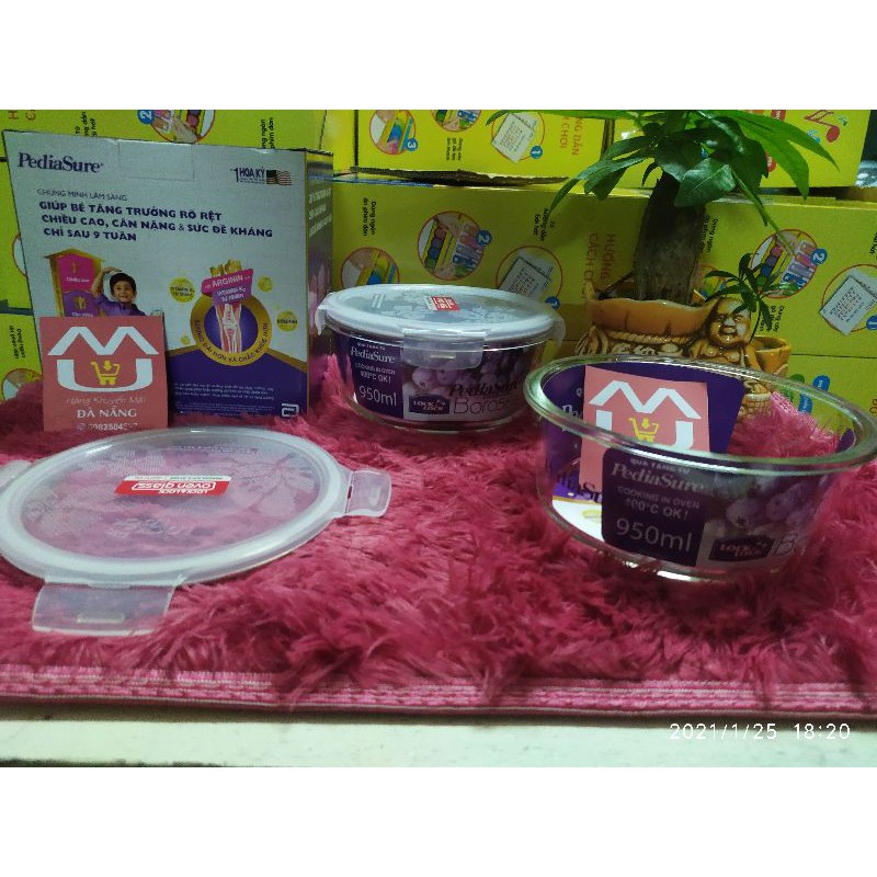 THỐ LOCK & LOCK TRÒN 950ML