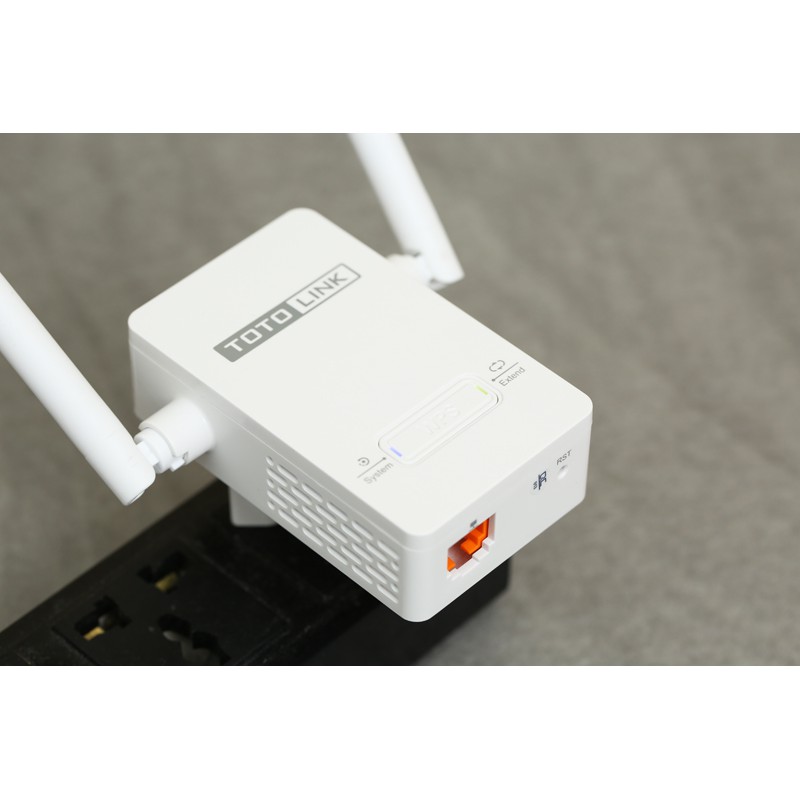 Bộ kích sóng Repeater Wifi TotoLink EX200 Chuẩn tốc độ 300Mbps | BigBuy360 - bigbuy360.vn