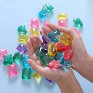 [RẺ VÔ ĐỊCH❤️]  50 VIÊN GIẶT XẢ SẮC MÀU HÀNG NỘI ĐỊA TRUNG QUỐC