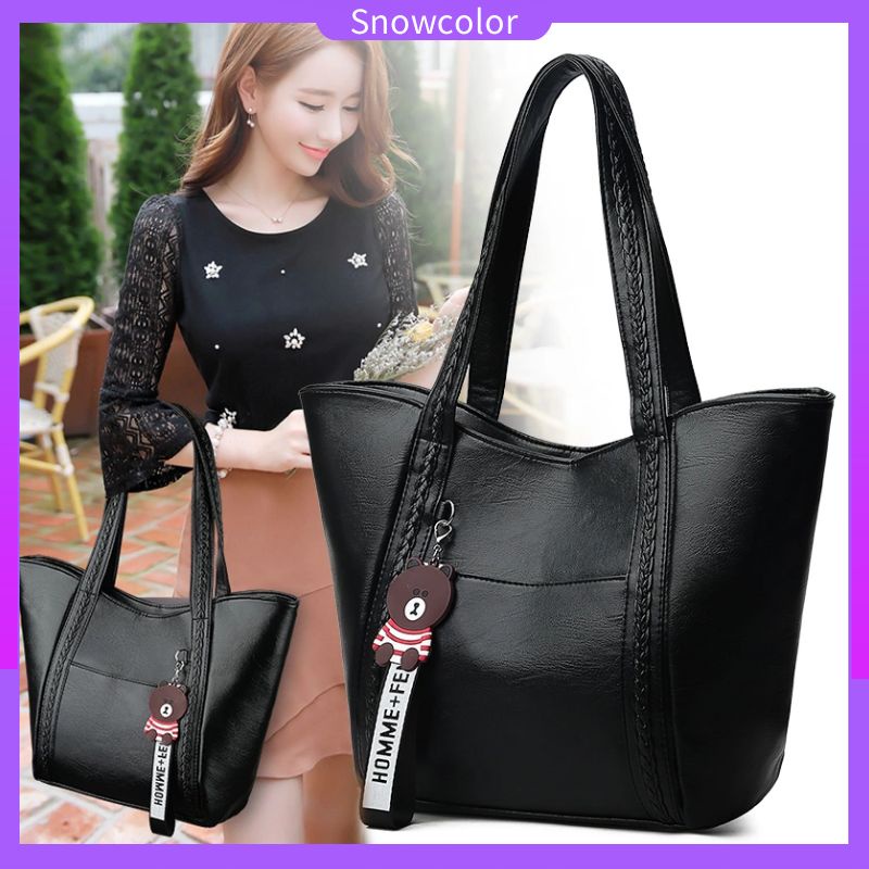 Túi Xách Nữ Đeo Vai Perempuan Phong Cách Hàn Quốc Beg Besar Beg Tangan Wanita Murah Cantik