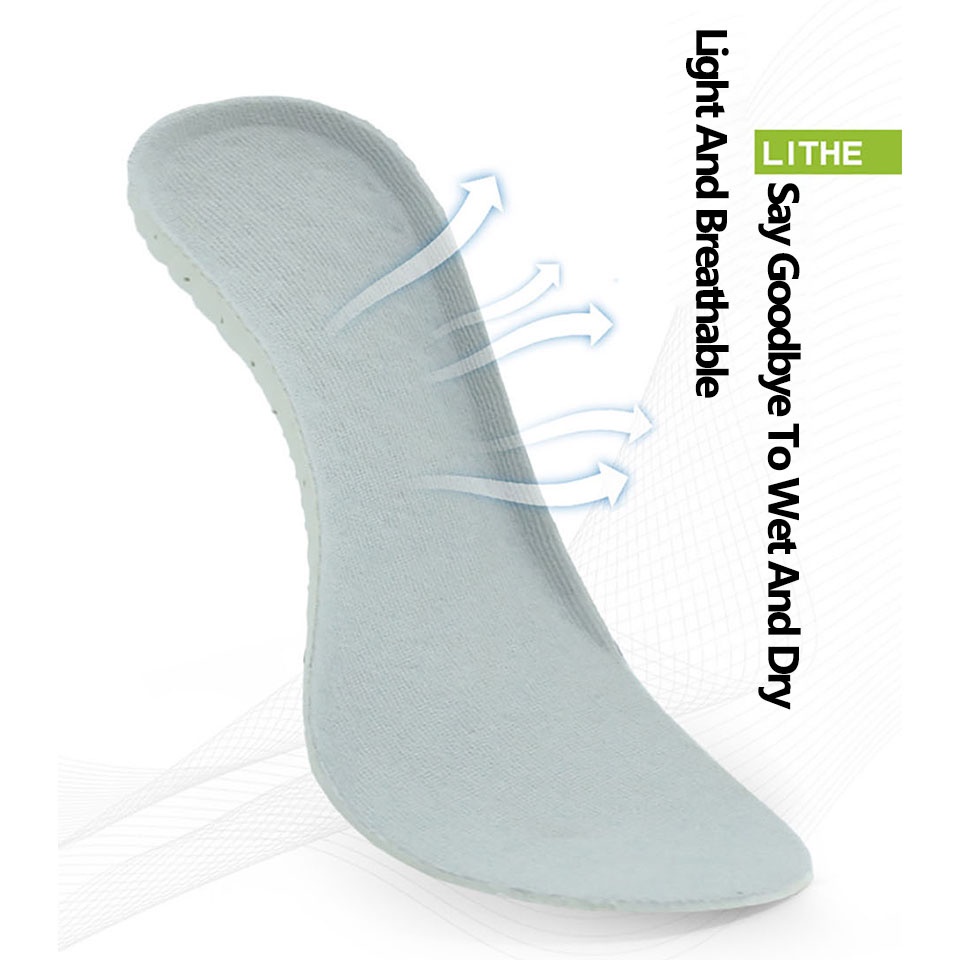 Miếng Lót Giày Thể Thao Mềm Thoáng Khí Thấm Hút Tốt Thoải Mái