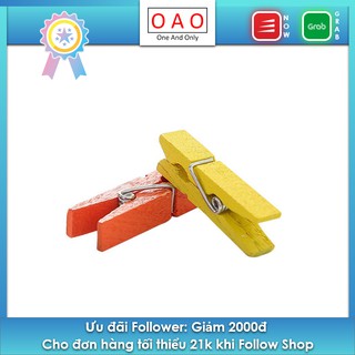 Kẹp Gỗ Nhiều Màu / Màu Gỗ