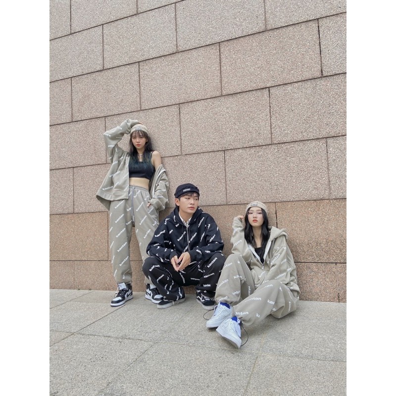 ÁO HOODIE ZIP MONOGRAM | BigBuy360 - bigbuy360.vn