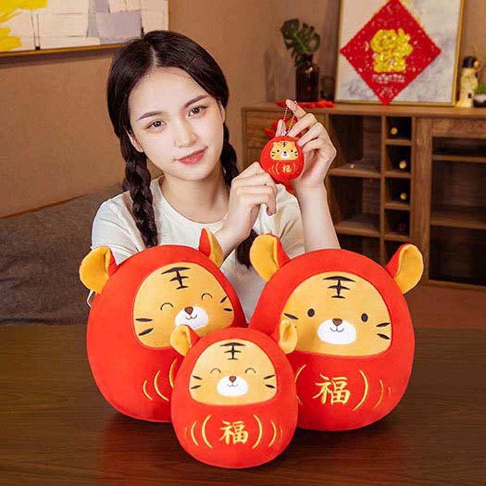 Hổ Nhồi Bông Mềm Mại Trang Trí Nhà Cửa