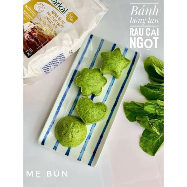 [Loại dày] Bộ khuôn hấp bánh/làm bánh cho bé