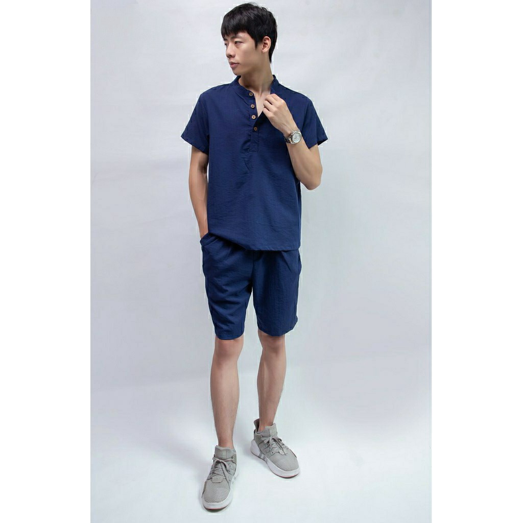 Bộ quần áo đũi nam cộc tay