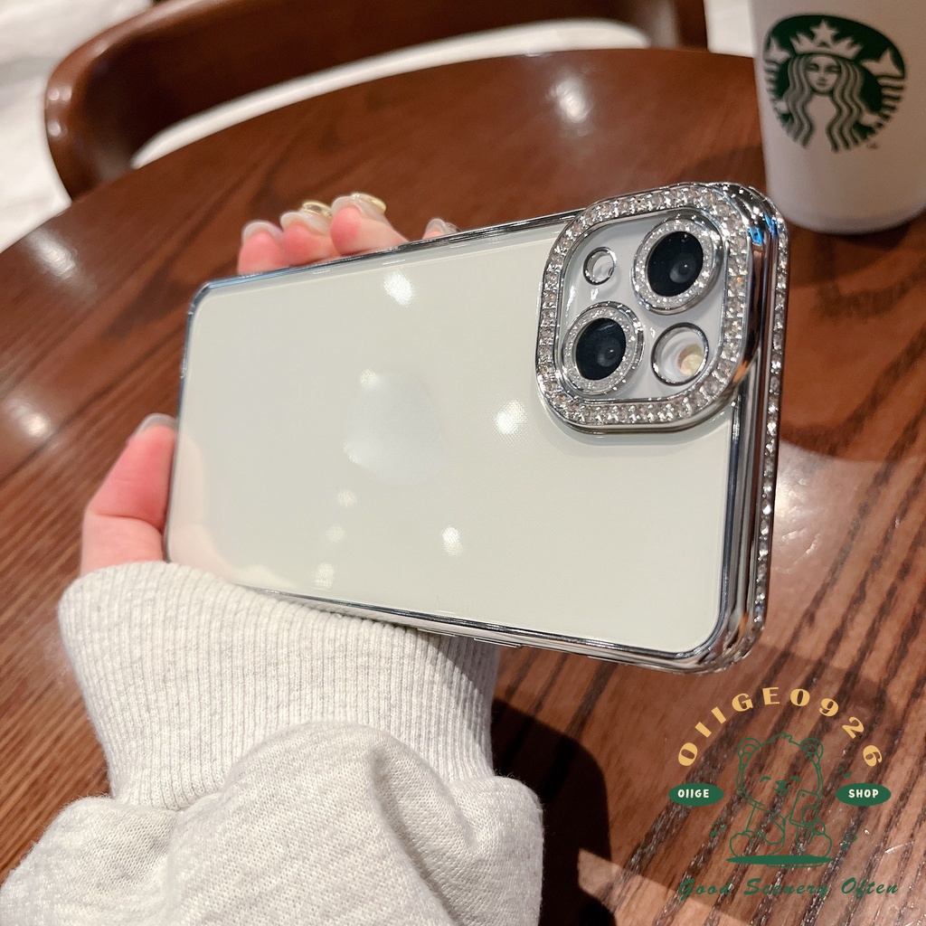 Ốp Điện Thoại TPU Mạ Điện Cao Cấp Cho Iphone 13 12 11 Pro Max