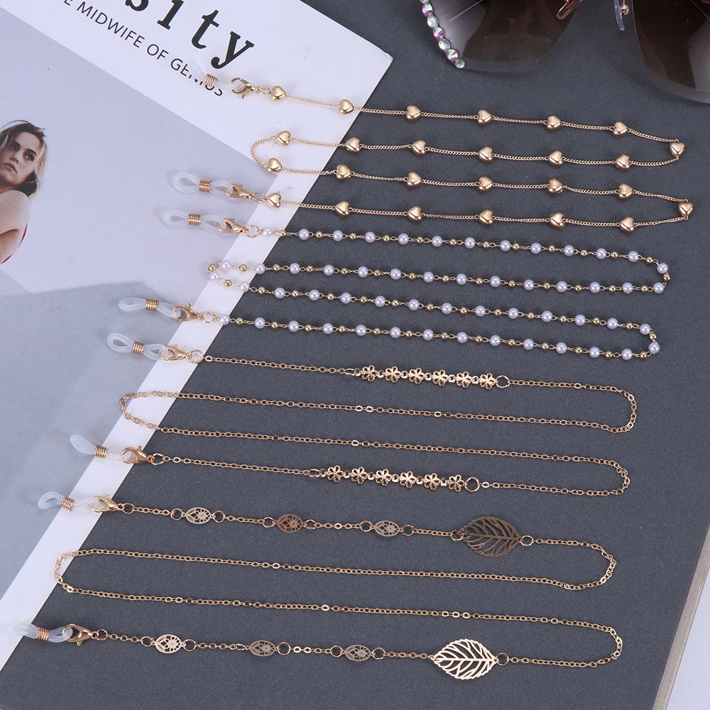 Dây Đeo Giữ Mắt Kính Chống Trượt / Thất Lạc Đính Ngọc Trai Thời Trang Cho Nữ