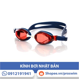 Kính Bơi Trẻ Em Nhật Góc Rộng 6-12 tuổi - Đỏ Đen