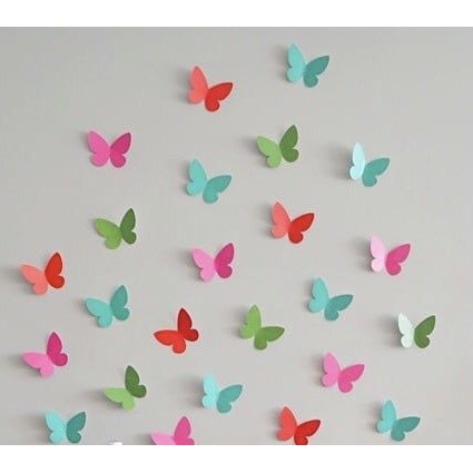 Bướm giấy size nhỏ - Trang trí scrapbook, album, love box, thiệp... -