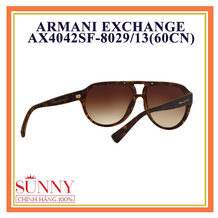 Kính mát Armani Exchange AX4042SF-8029/13(60CN) chính hãng, bảo hãnh toàn quốc