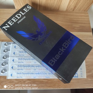 Kim xăm 5RL chạy khung Black Bird ( 50 kim / 1 hộp )