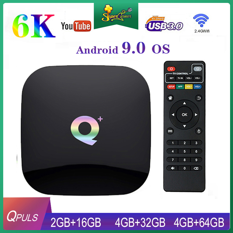 Hộp Tv Q Plus Allwinner H6 6k Android 9.0 4gb Ram 64gb Rom Quadcore