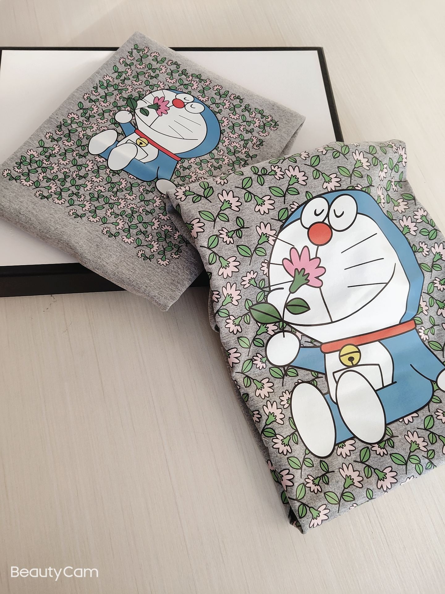 Áo Thun Ngắn Tay In Họa Tiết Doraemon Xinh Xắn Theo Phong Cách 2021