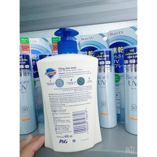 (450ml) Nước rửa tay Safeguard