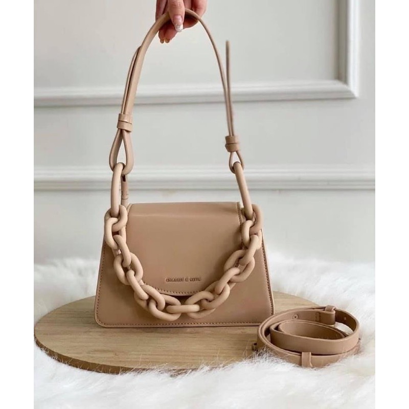 Túi xích to mẫu mơi kèm 3 dây đeo sz 21cm