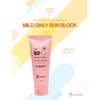 Kem chống nắng Ecosy 100ml Hàn Quốc