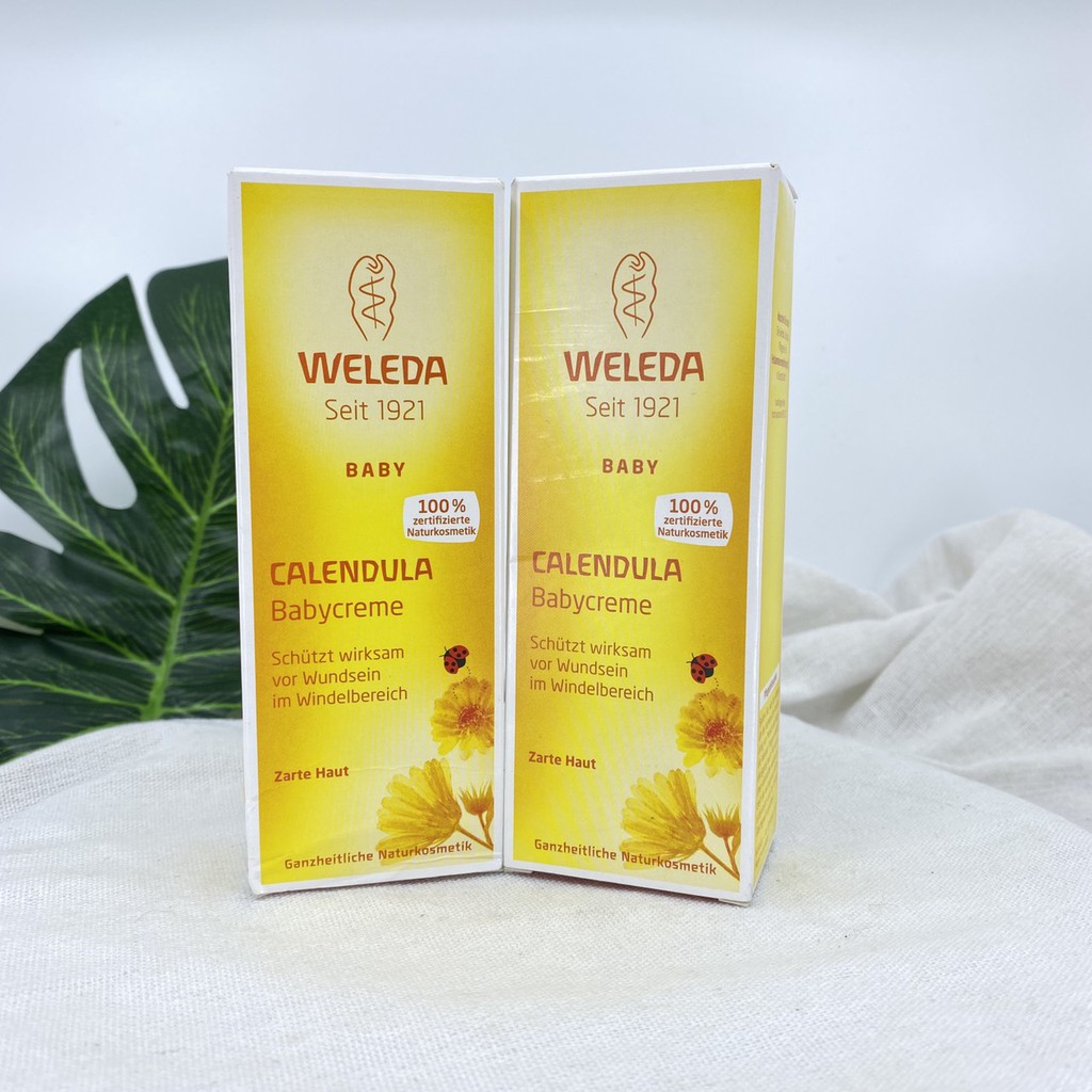 Kem chống hăm Weleda Calendula Baby Cream - Hàng đức chuẩn