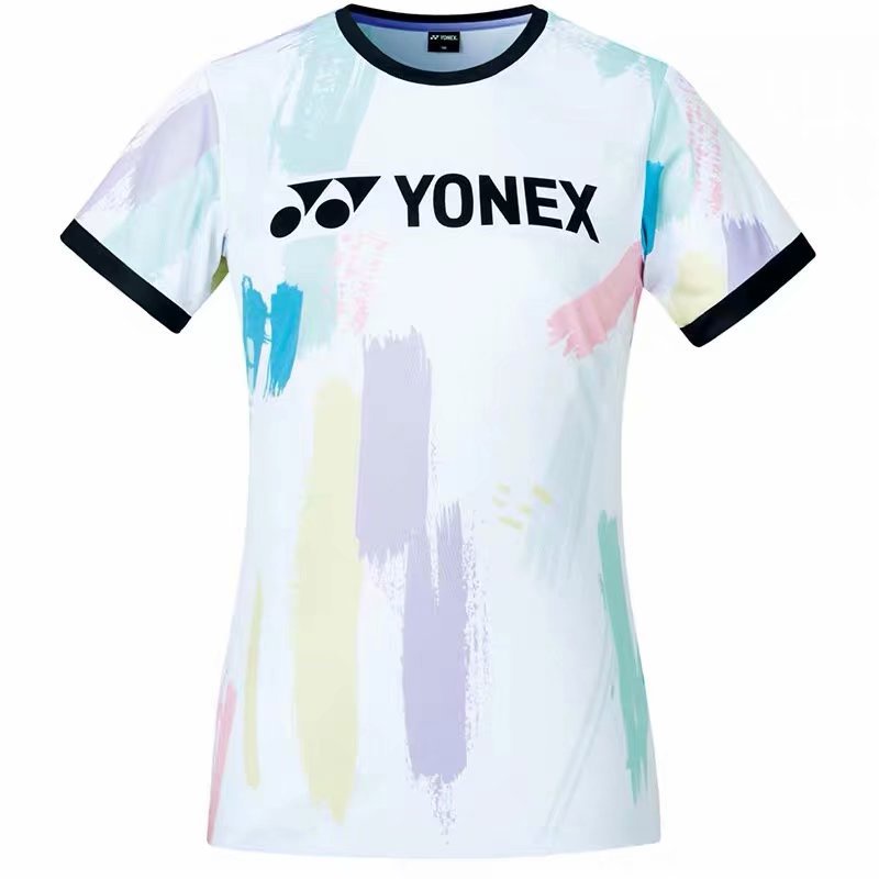 Bộ Đồ Thể Thao Cầu Lông Yonex Tay Ngắn Màu Trắng Thời Trang Mùa Hè 2022 Cho Nam Và Nữ
