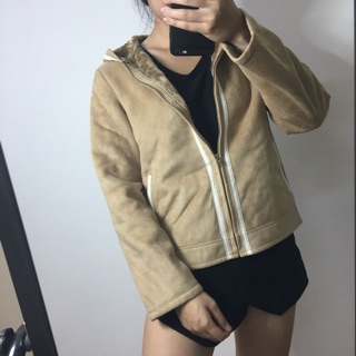 Áo khoác Da lộn Secondhand Hàn