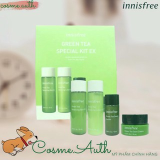 Bộ Dưỡng Da Innisfree Green Tea Special Kit EX minisize 4 sản phẩm