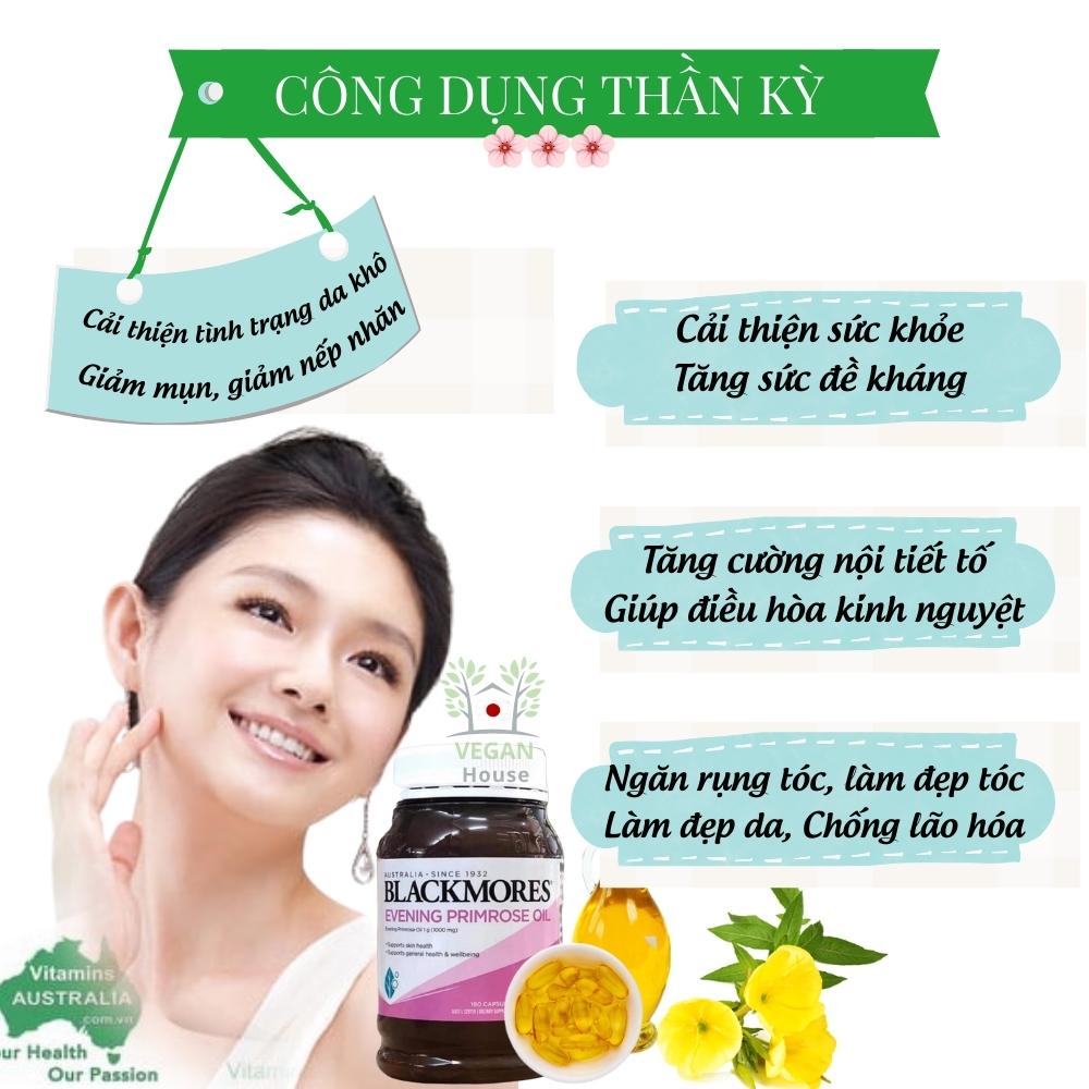 Tinh Dầu Hoa Anh Thảo Blackmore Evening Primrose Oil chính hãng Úc 190 viên