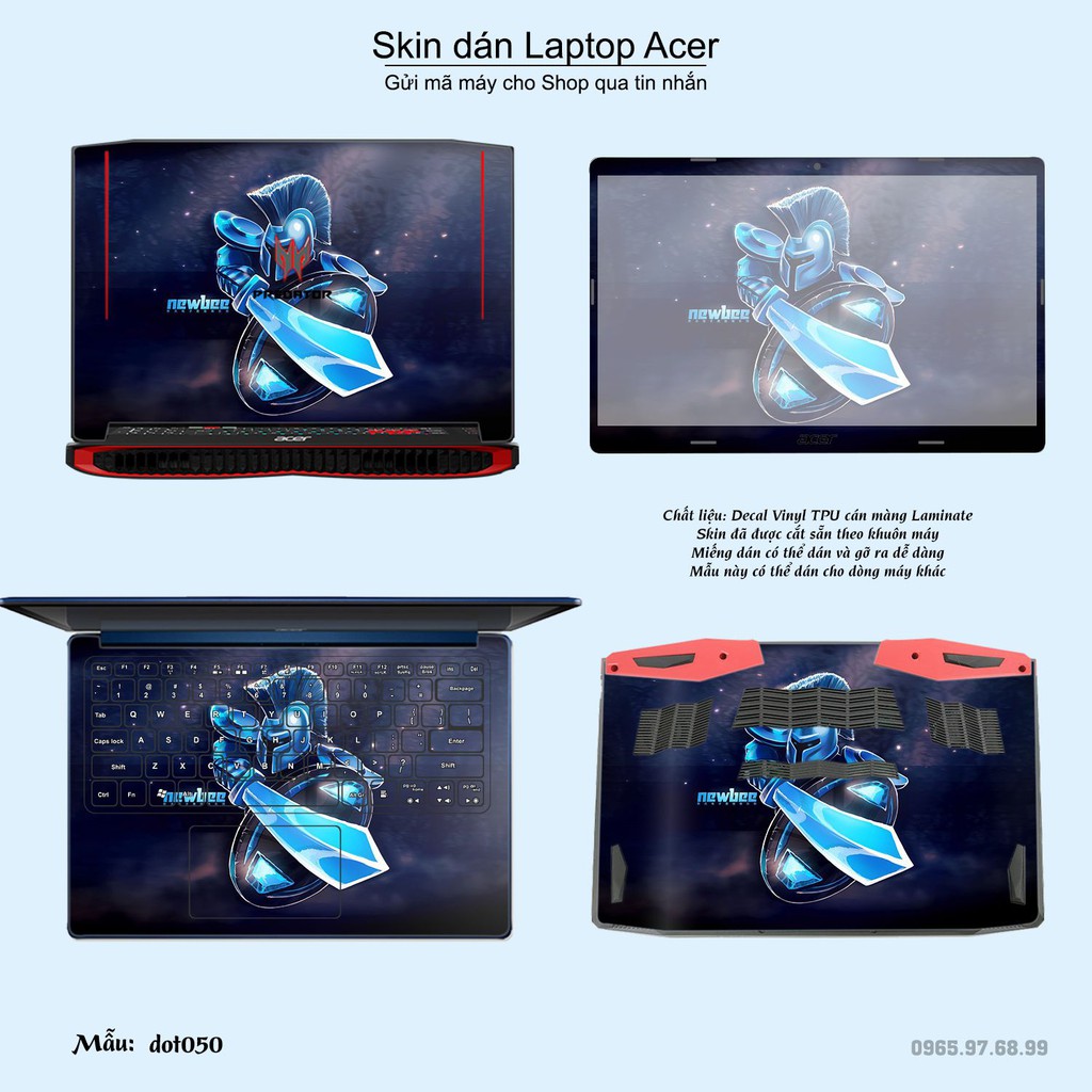 Skin dán Laptop Acer in hình Dota 2 _nhiều mẫu 9 (inbox mã máy cho Shop)