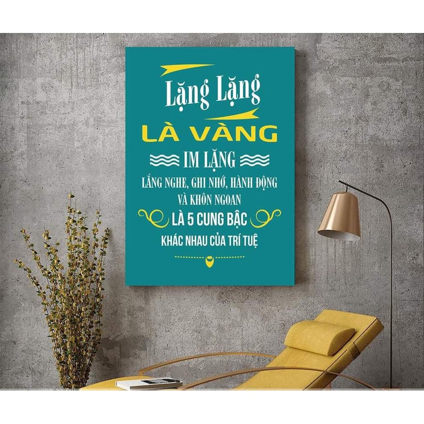 Tranh tạo động lực - Tranh văn phòng "Kỷ Luật Là Sức Mạnh"
