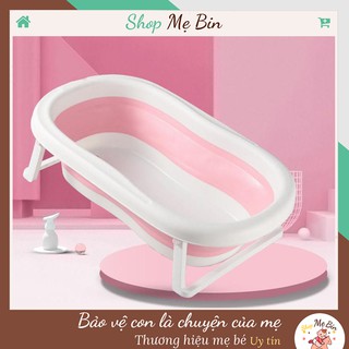 Chậu tắm gấp gọn hanbei, chậu tắm trẻ em