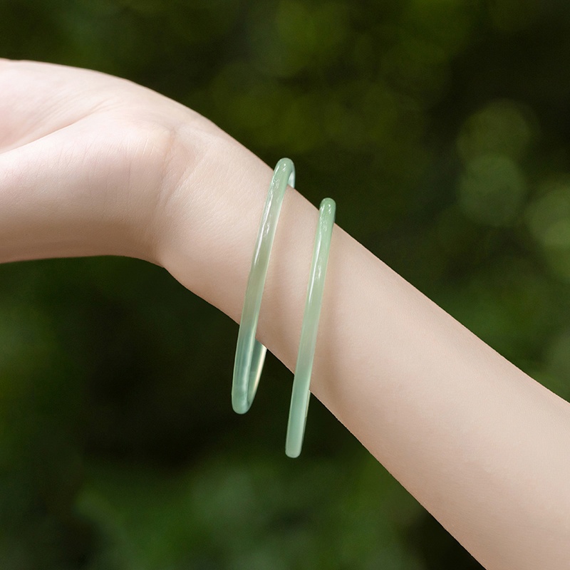 Vòng Đeo Tay Mặt Kính Nhỏ Mỏng Cổ Điển 10 Màu Tùy Chọn