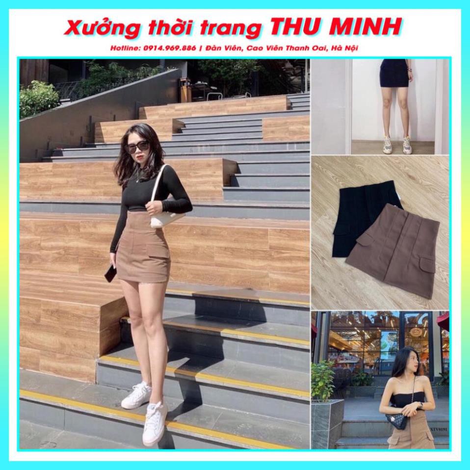 [GIÁ XƯỞNG] Chân váy cạp cao ôm eo tôn dáng có quần lót trong | BigBuy360 - bigbuy360.vn