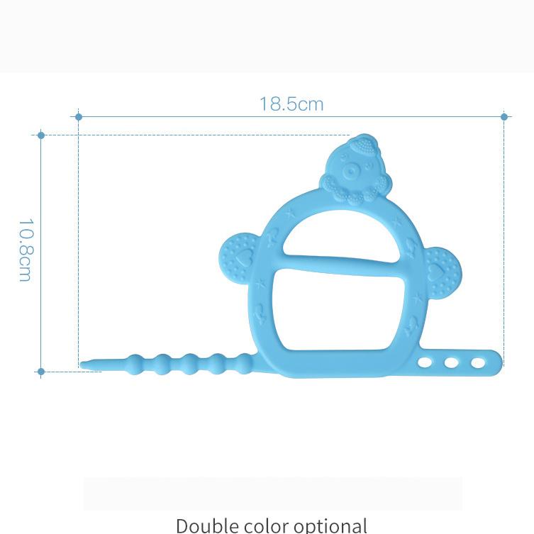 Vòng Tay / Gặm nướu Silicone an toàn Không Chứa BPA Cho Bé Đang Mọc Răng