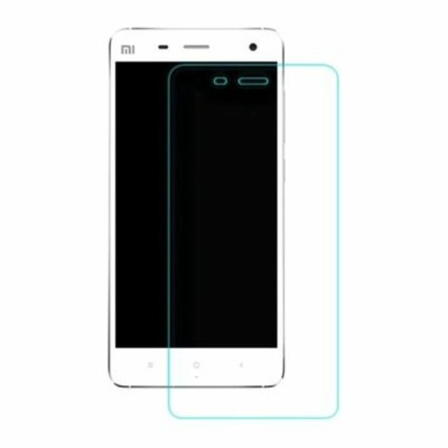 Bộ 2 kính cường lực cho Xiaomi mi4 tặng ốp dẻo cao cấp