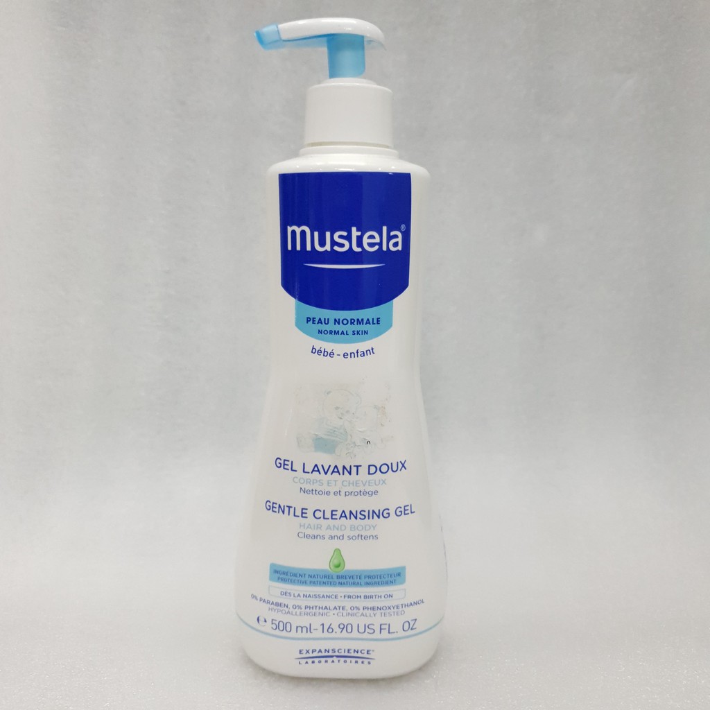 Sữa tắm gội cho trẻ sơ sinh Mustela Bebe Enfant 500ml