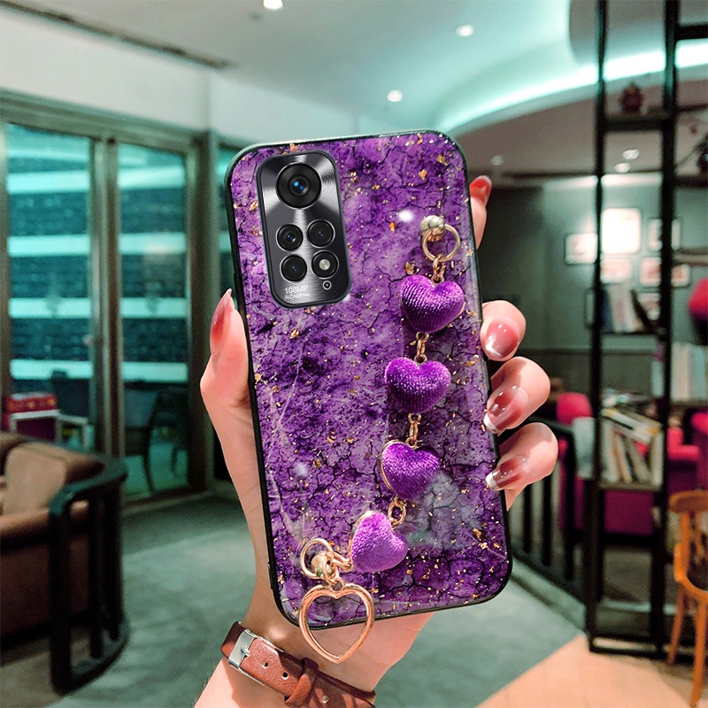 Ốp Điện Thoại Có Dây Gài Cho Xiaomi Redmi Note 11T Pro 11S 11 Pro 12 Poco X4 M4 X3 GT