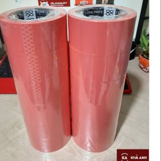 🏩🏩 BĂNG KEO MÀU HỒNG BABY - 6 CUỘN - Bao Bì Khả Anh
