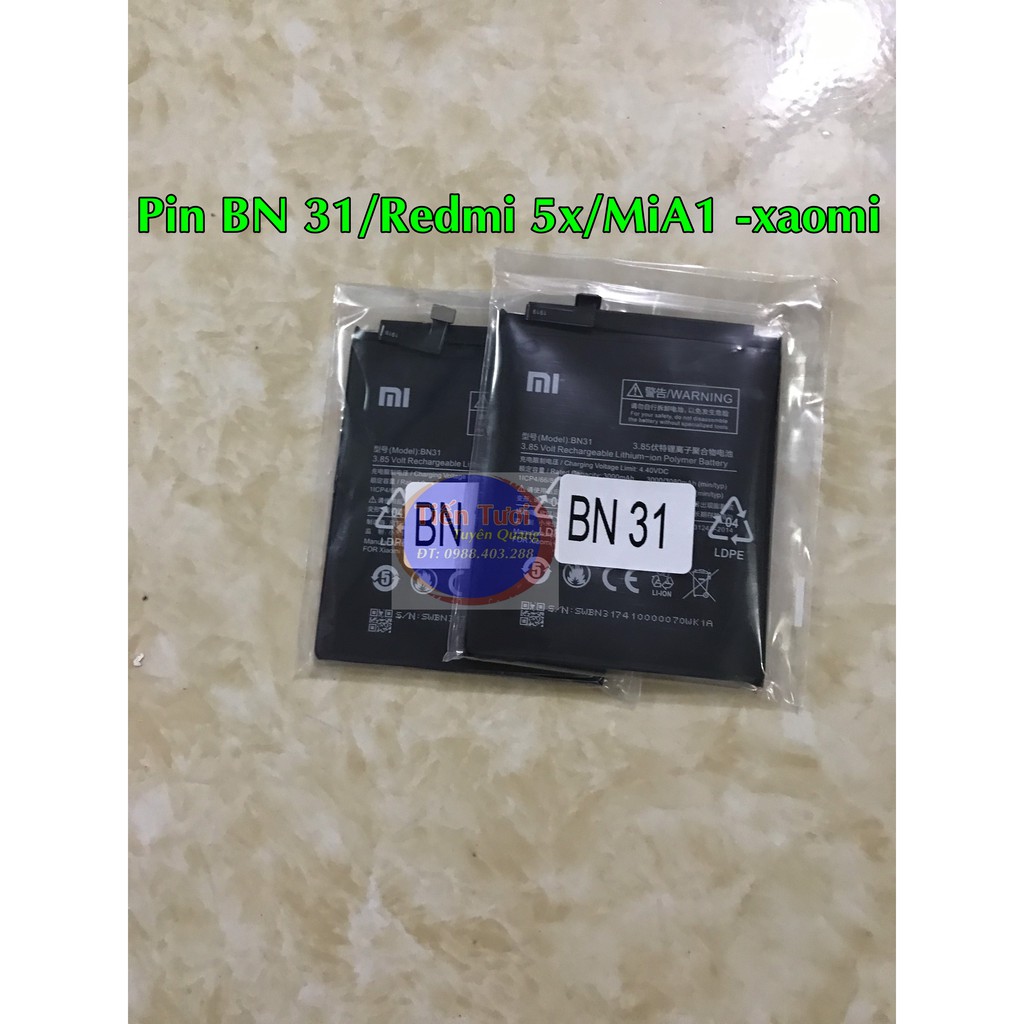 Pin BN31/Mi5X/MiA1/Redmi S2 -Xiaomi