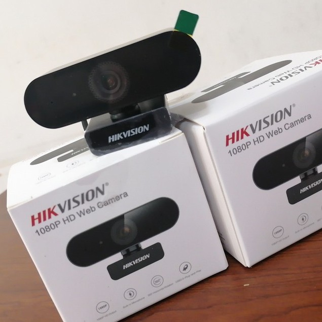 Webcam máy tính Hikvision DS-U02 độ phân giải hình ảnh Full HD 1080P, kết nối cổng USB 2.0, tích hợp mic thu âm
