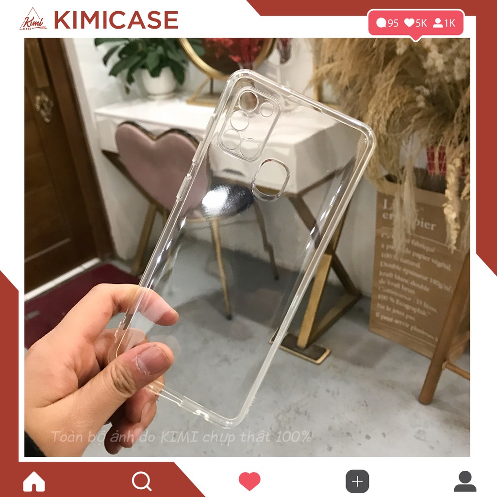 Ốp lưng Samsung Galaxy A11 A21s A31 A51 A71 A50 A30S A50S A70 M51 Note 20 / Ultra silicon trong bảo vệ camera dày 1.2mm | BigBuy360 - bigbuy360.vn