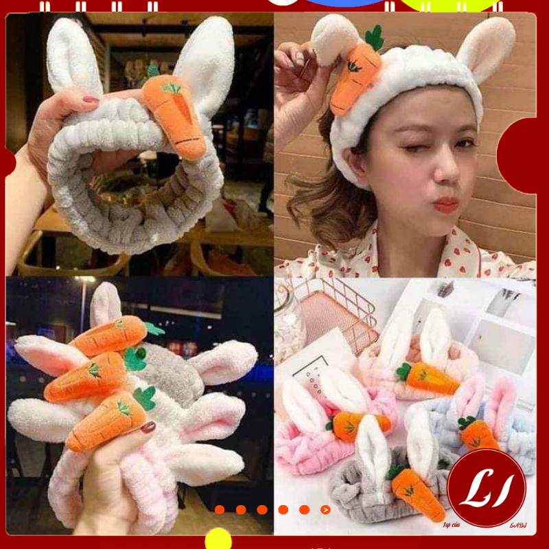 Băng đô 3D NƠ mềm mịn, co dãn tiện lợi- MẪU NGẪU NHIÊN- ND