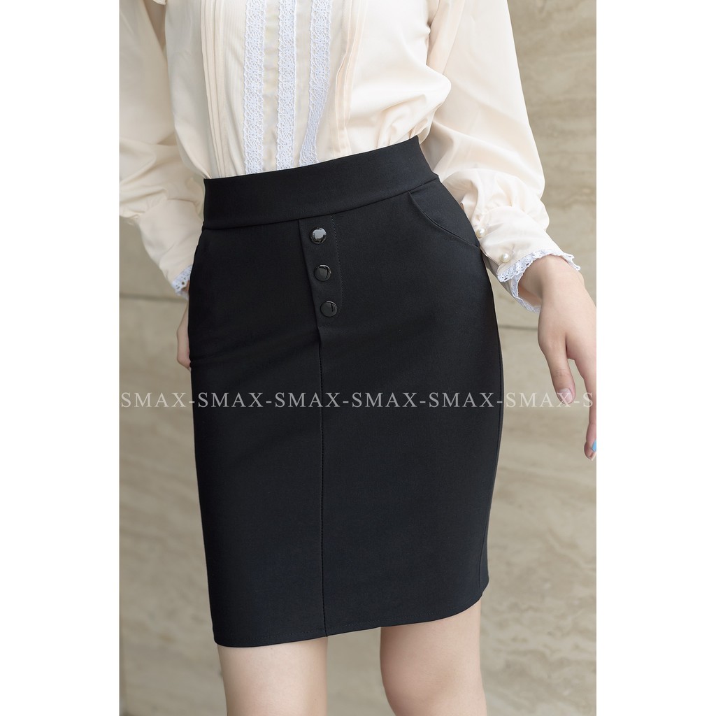 CHÂN VÁY CÔNG SỞ  -CHÂN VÁY 3 NÚT DỌC CHẤT ĐẸP GIÁ HẠT DẺ  !!!!