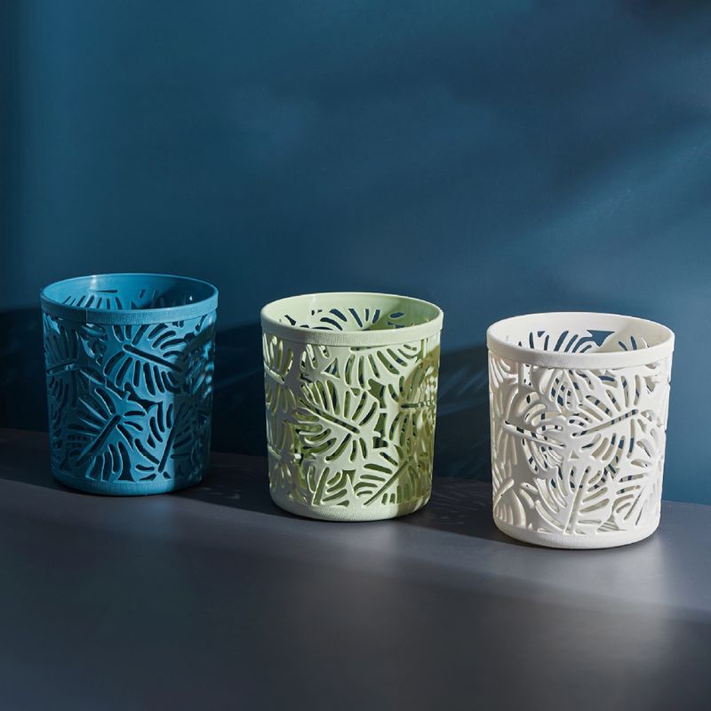 Giá Đỡ Cọ Trang Điểm Hình Trụ Phong Cách Bắc Âu