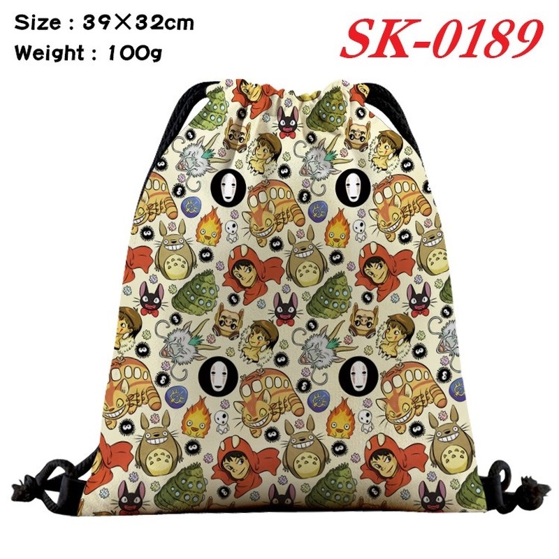 Ba Lô Dây Rút In Hình TOTORO Ngộ Nghĩnh Đáng Yêu