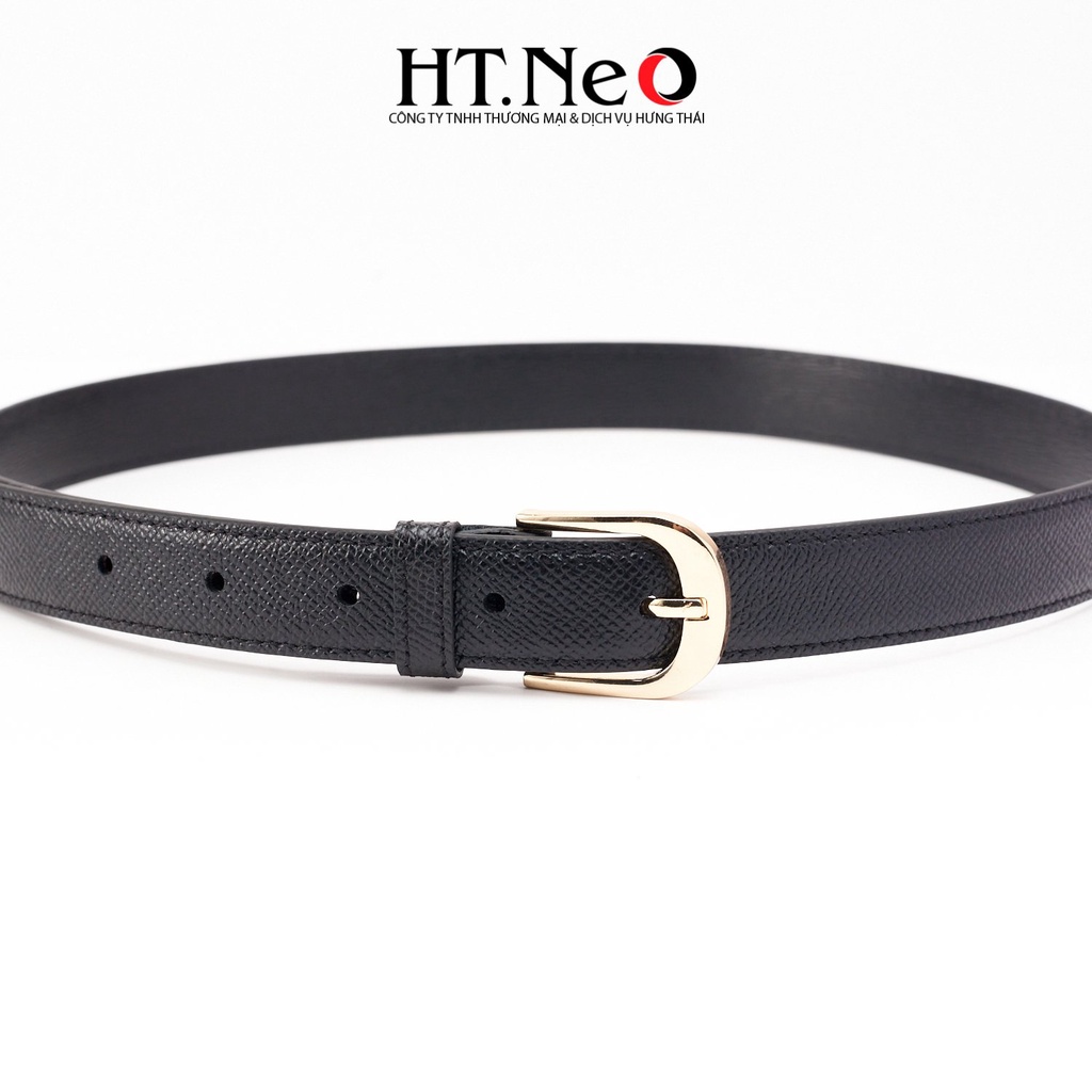Thắt lưng nữ da thật HT.NEO Da nguyên miếng dẻo dai, khuya cài sang trọng, phog cách trẻ trung và năng động DL04