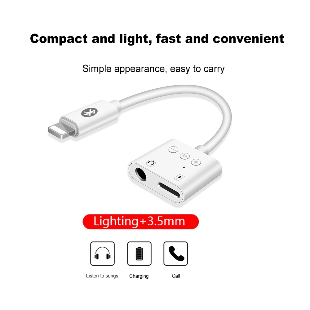 Bộ Chuyển Đổi Âm Thanh Usb Sang 3.5mm Cho Iphone Xs Xr X 7 8 Plus